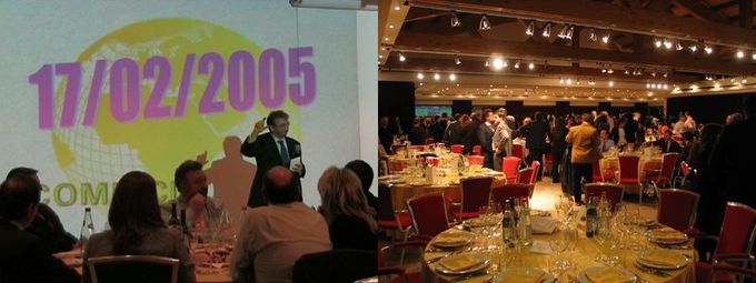 Fotografie della serata della costituzione dell'Associazione